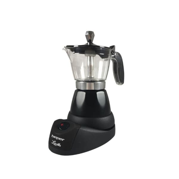 Cafetière électrique BEPER 400W Noir (BC.040N) Cafetière électrique BEPER 400W Noir (BC.040N)